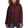 Lands’ End Women’s 3-in-1 Systems Jacket with Removable Puffer Vest(Red)