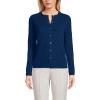 Lands’ End Women’s Cashmere Cardigan Sweater(Deep Sea Navy)