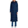 Lands’ End Women’s Down Maxi Winter Coat(Deep Sea Navy)