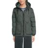 Lands’ End Women’s FeatherFree Insulated Diamond Quilted Jacket(Evening Forest)