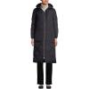 Lands’ End Women’s FeatherFree Insulated Diamond Quilted Maxi Coat(Black)