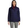 Lands’ End Womens Puffer Down Jacket Deep Sea Navy Tall Large