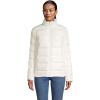 Lands’ End Womens Puffer Down Jacket Ivory Regular X-Large