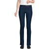 Lands’ End Women’s Recover Denim Mid Rise Slim Leg Jeans(River Rinse)
