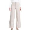 Lands’ End Women’s Recover High Rise Wide Leg Jeans(Ivory Latte)