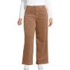 Lands’ End Women’s Recover High Rise Wide Leg Jeans(Maple Toffee)
