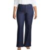 Lands’ End Women’s Recover High Rise Wide Leg Jeans(River Rinse)