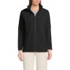 Lands’ End Women’s Soft Shell Fleece Jacket(Black)