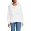 Lands’ End Women’s Squall Packable Rain Jacket(White)