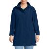 Lands’ End Women’s Squall Waterproof Hooded Raincoat(Deep Sea Navy)