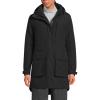 Lands’ End Women’s Squall Waterproof Insulated 3 in 1 Winter Parka(Black)