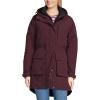 Lands’ End Women’s Squall Waterproof Insulated 3 in 1 Winter Parka(Lush Burgundy)
