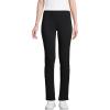 Lands’ End Women’s Starfish Mid Rise Slim Leg Pants(Black)