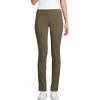 Lands’ End Women’s Starfish Mid Rise Slim Leg Pants(Forest Moss)