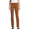 Lands’ End Women’s Starfish Mid Rise Slim Leg Pants(Rich Ginger Brown)