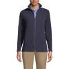 Lands’ End Womens Thermacheck 100 Fleece Jacket True Navy Tall X-Large