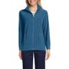 Lands’ End Women’s Thermacheck 100 Fleece Jacket(Evening Blue)