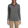 Lands’ End Women’s Thermacheck 100 Fleece Jacket(Iron Heather)