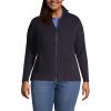 Lands’ End Women’s Thermacheck 100 Fleece Jacket(True Navy)