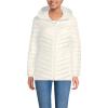 Lands’ End Women’s Ultralight Packable Down Jacket(Ivory Shine)