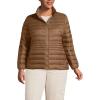 Lands’ End Women’s Wanderweight Ultralight Packable Down Jacket(Light Carob)
