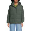 Lands’ End Women’s Wide Channel 600 Down Puffer Jacket(Evening Forest)