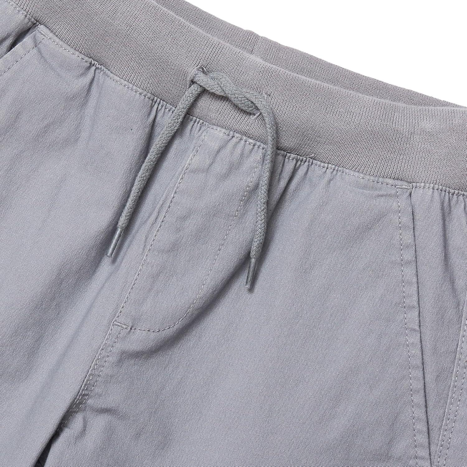 imageLands End Boys Husky Stretch Soft Rib Waist Iron Knee Pull On PantsCocoon