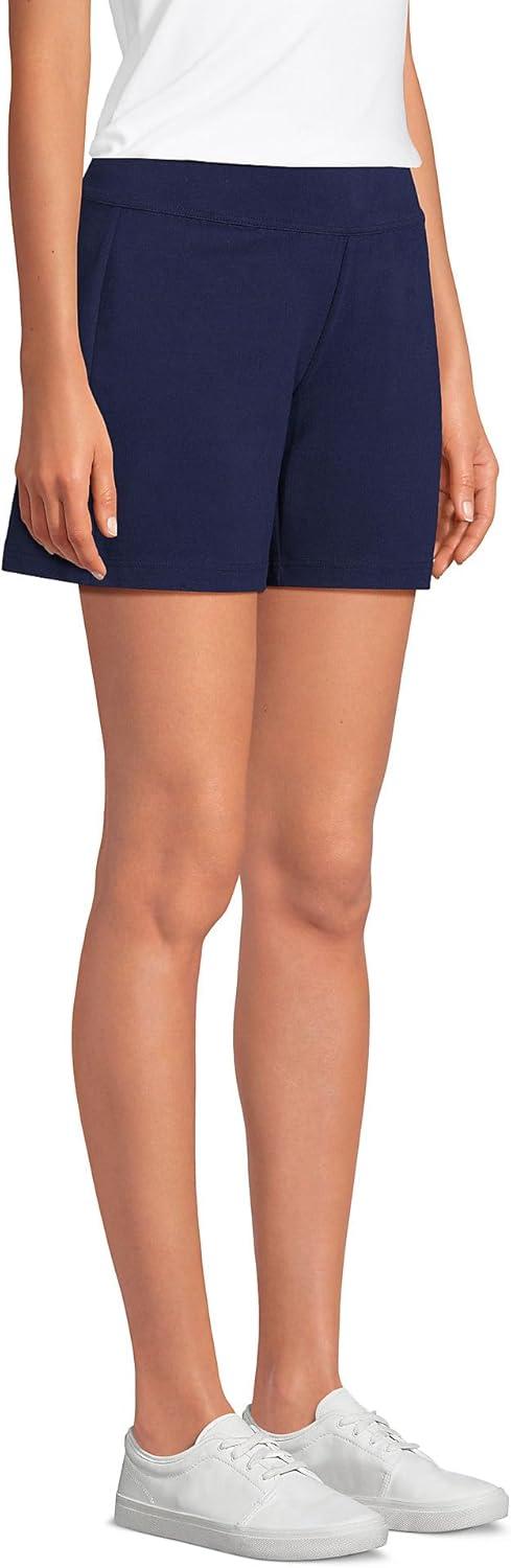 imageLands End Womens Starfish Mid Rise 7quot ShortsDeep Sea Navy