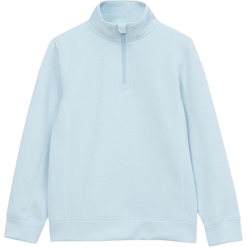 imageLands End Boys Half Zip PulloverDream Blue