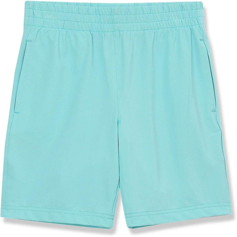 imageLands End Boys Pattern Active ShortsAqua Ice
