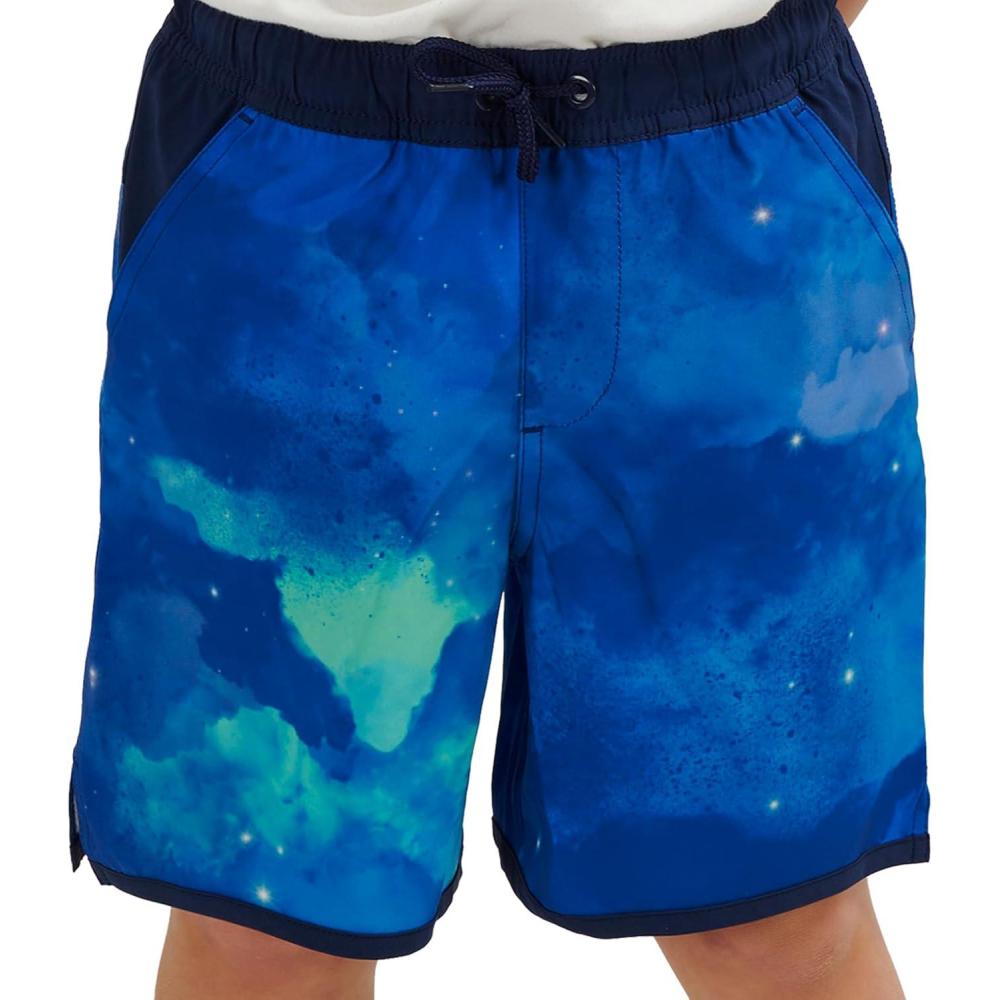 imageLands End Boys Swimwear UPF 50 Comfort Liner Swim Trunks SXLTeal