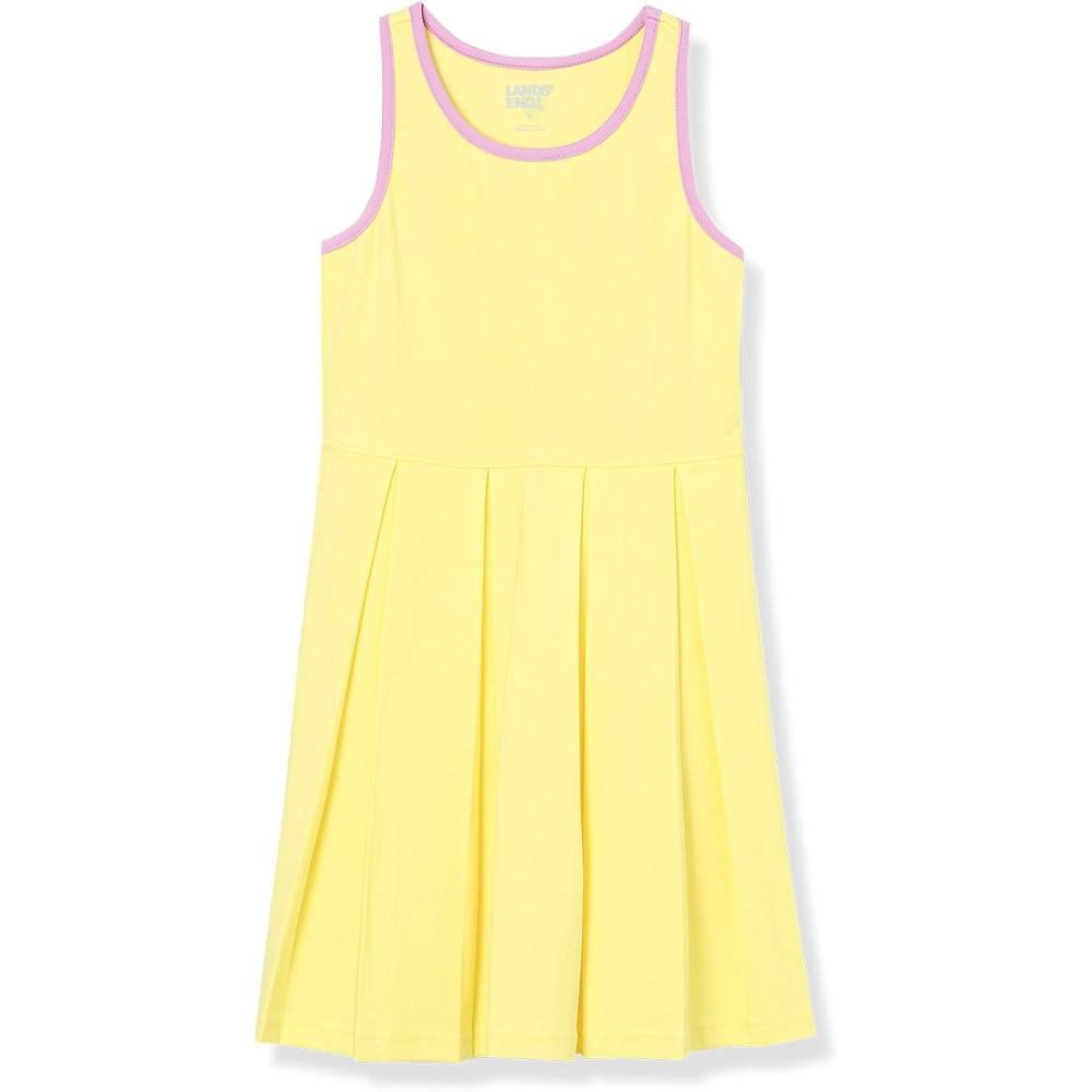 imageLands End Girls Athletic Active Tank Top DressLimelight