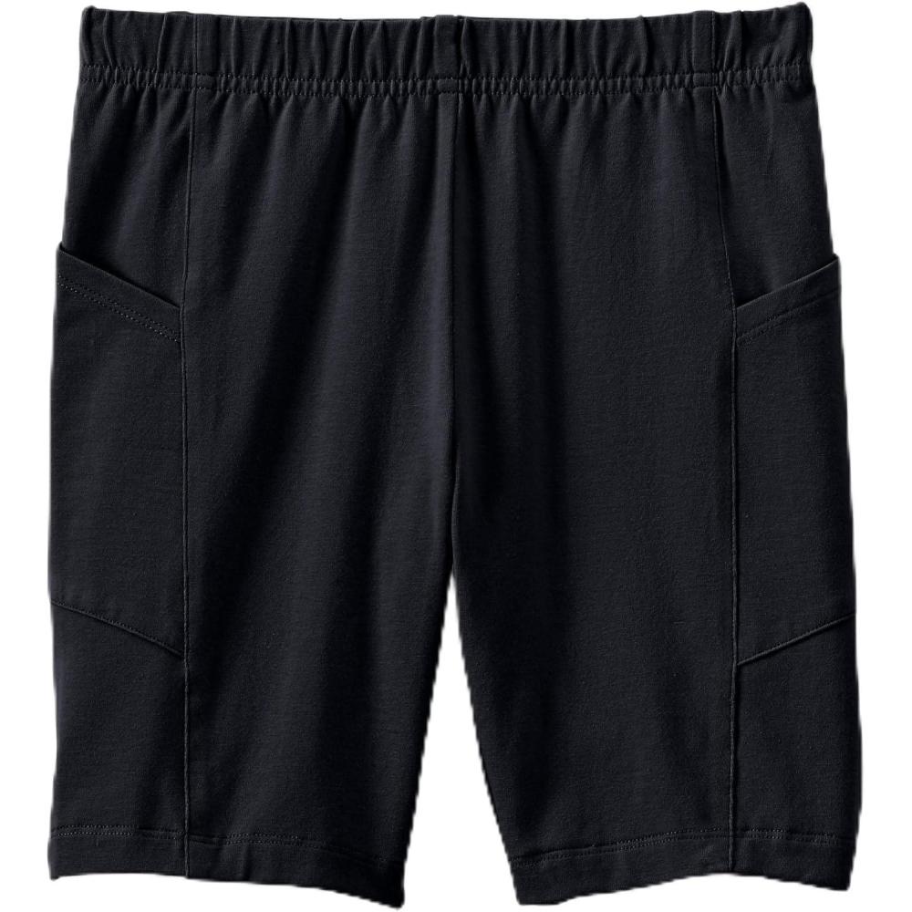 imageLands End Girls Tough Cotton Bike ShortsBlack
