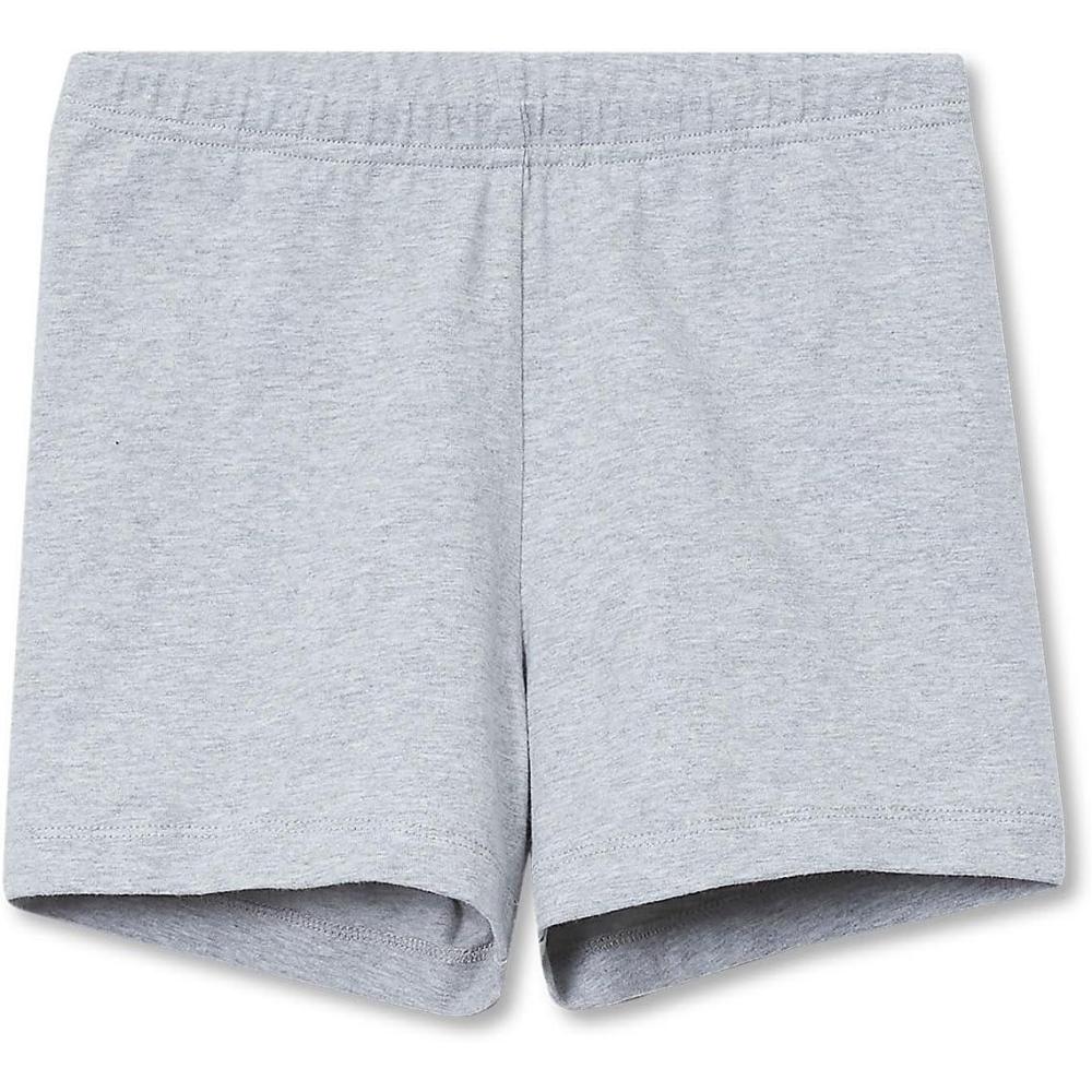 imageLands End Girls Tough Cotton Cartwheel ShortsGray Heather