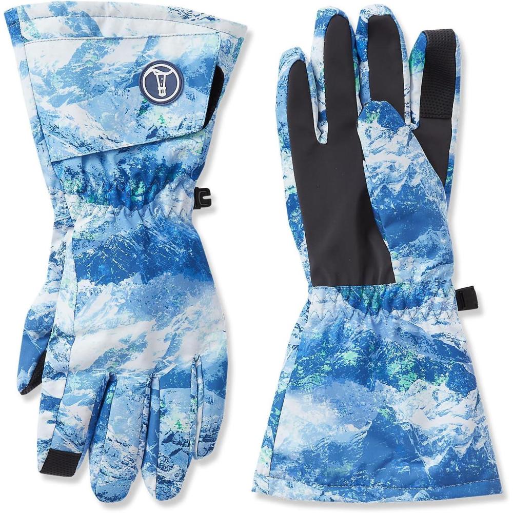 imageLands End Kids Expedition GloveBlue Arctic Mountain