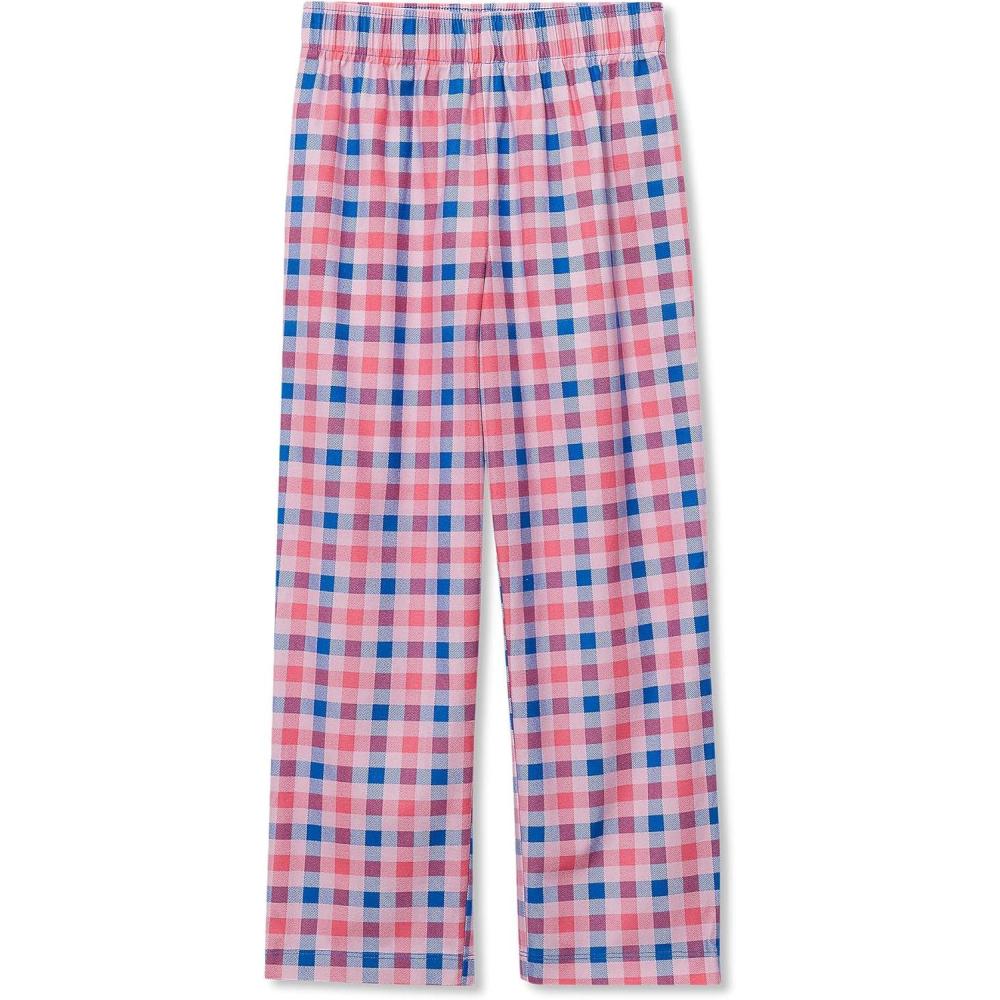 imageLands End Kids Flannel Pajama PantsGuava Pink Plaid