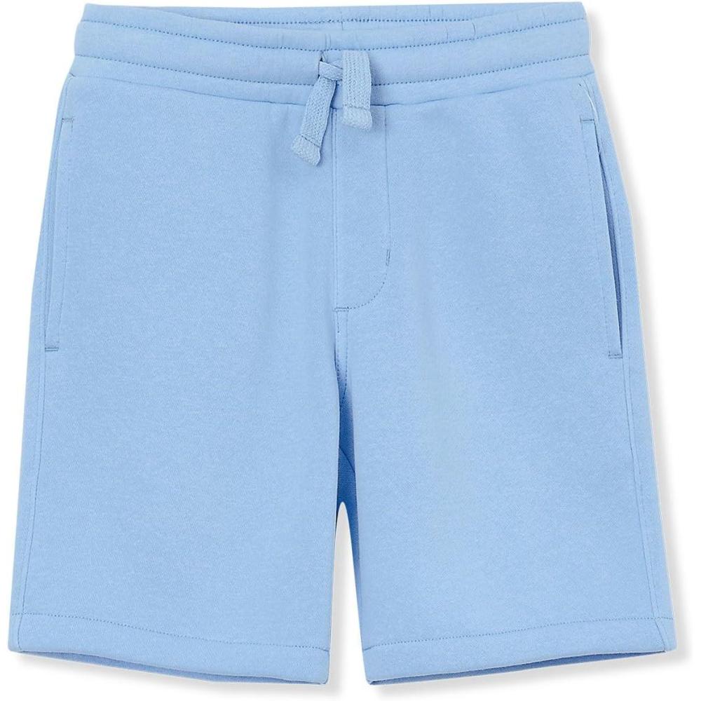 imageLands End Kids Fleece Sweat ShortsCopen Blue
