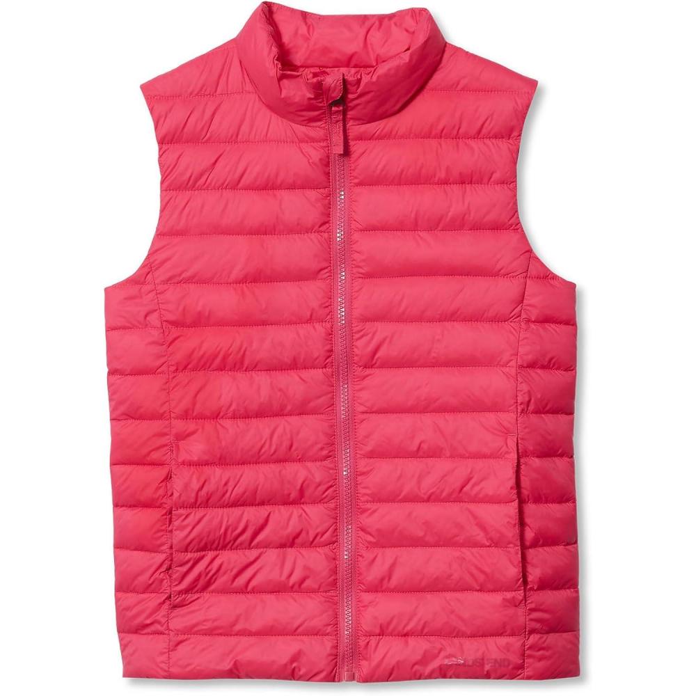 imageLands End Kids Insulated Down Alternative ThermoPlume VestRaspberry Sorbet