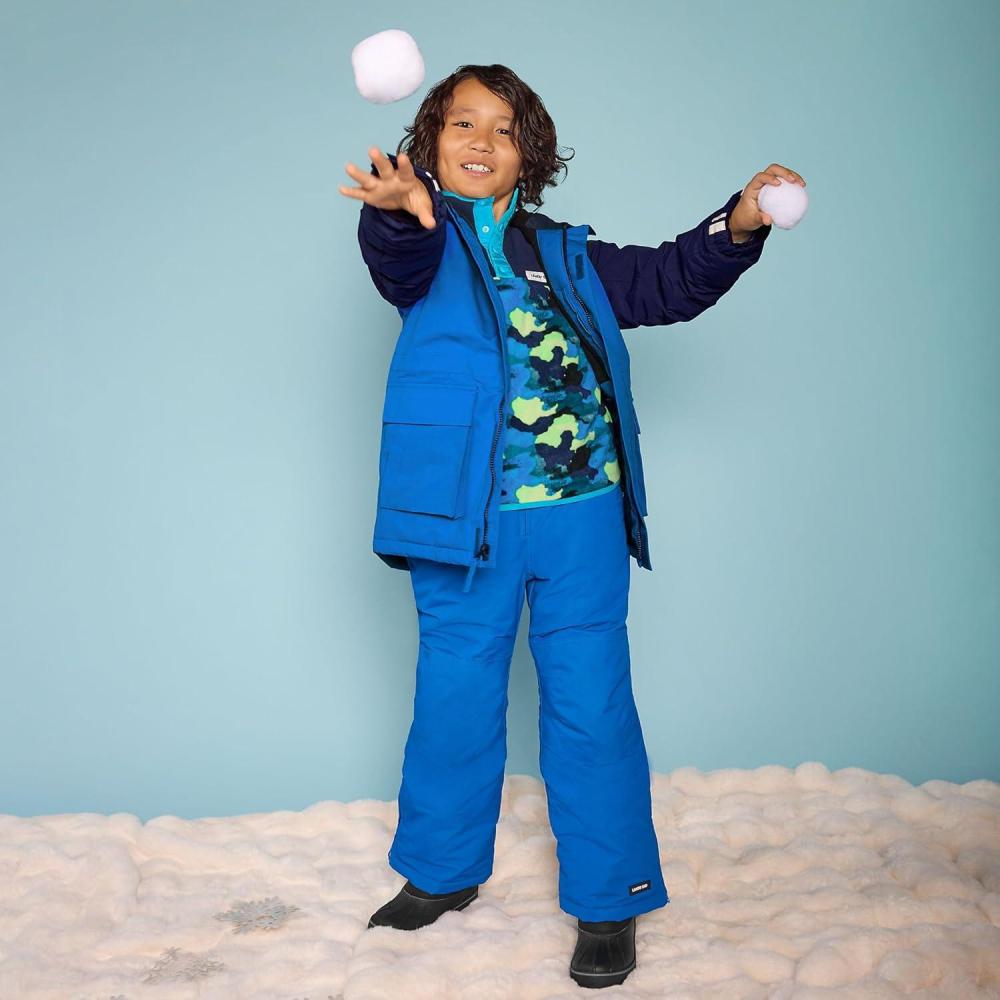 imageLands End Kids Squall Waterproof Insulated Winter ParkaCobaltMedieval Blue