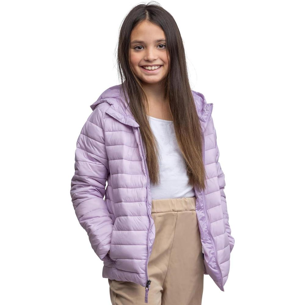 imageLands End Kids ThermoPlume Packable Hooded JacketLavender