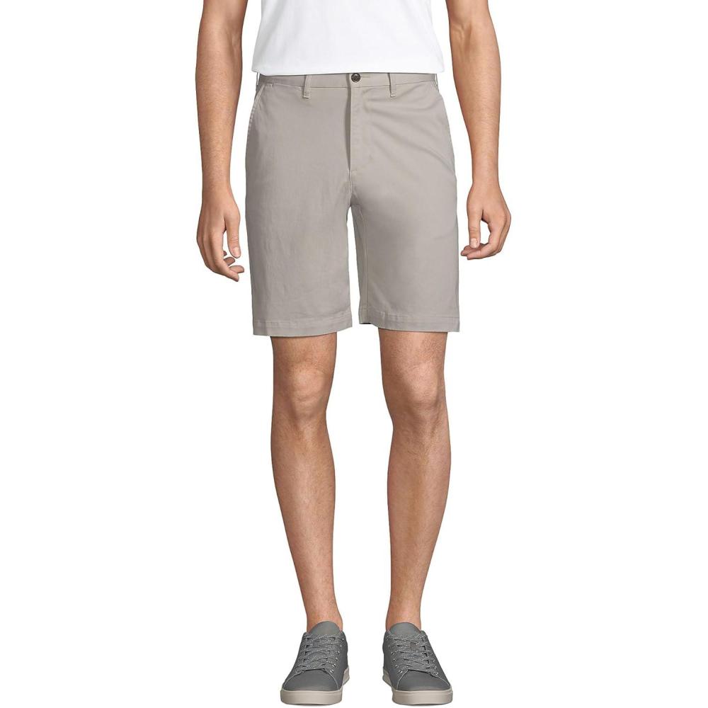 imageLands End Mens 11quot Traditional Fit Comfort First Knockabout Chino ShortsSoft Putty