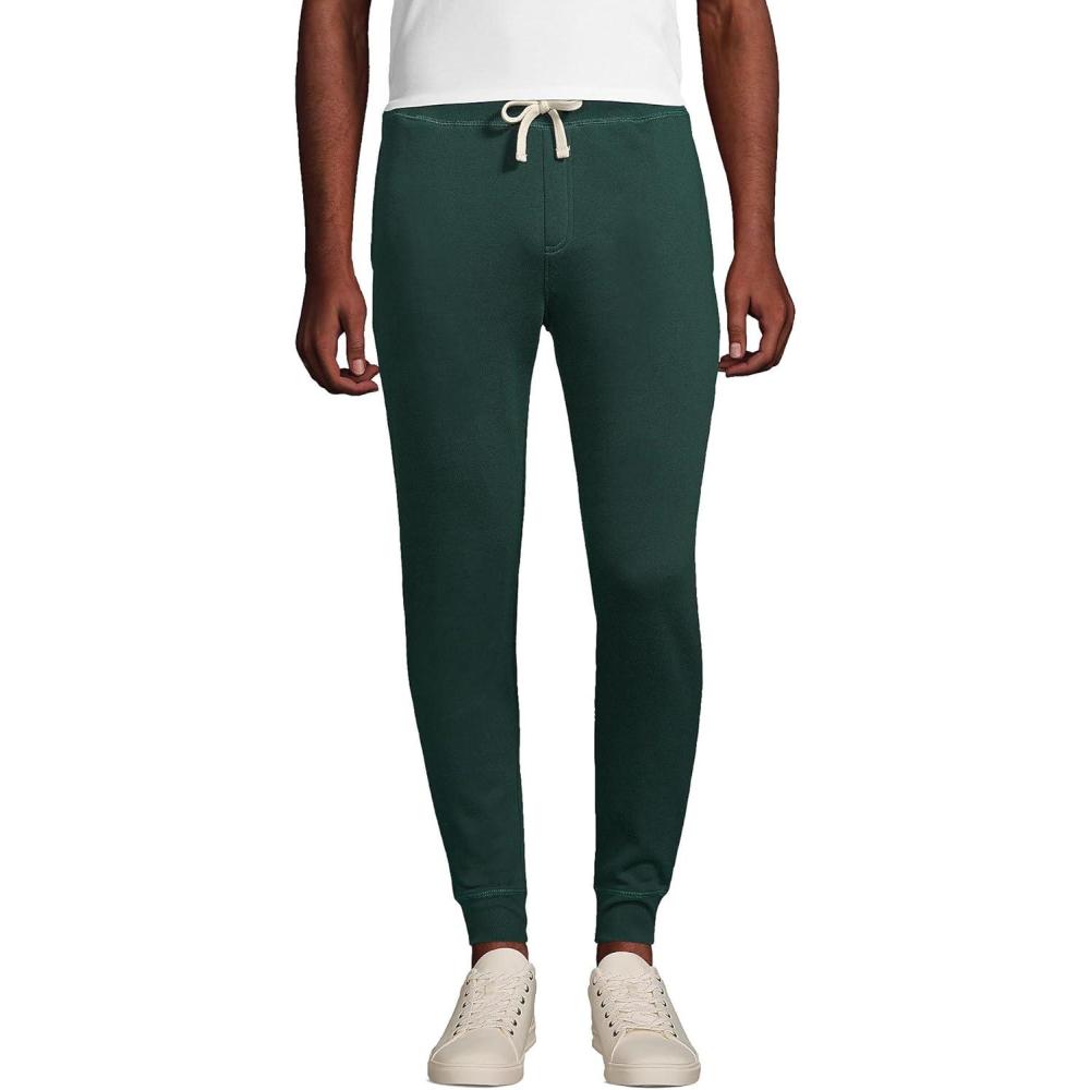 imageLands End School Uniform Adult Jogger SweatpantsEvergreen
