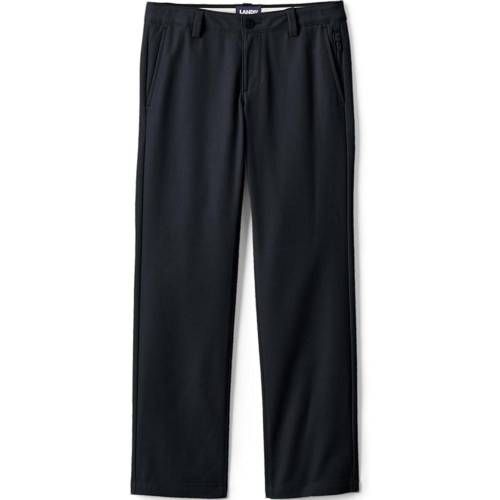 imageLands End School Uniform Girls Active Performance Chino PantsBlack