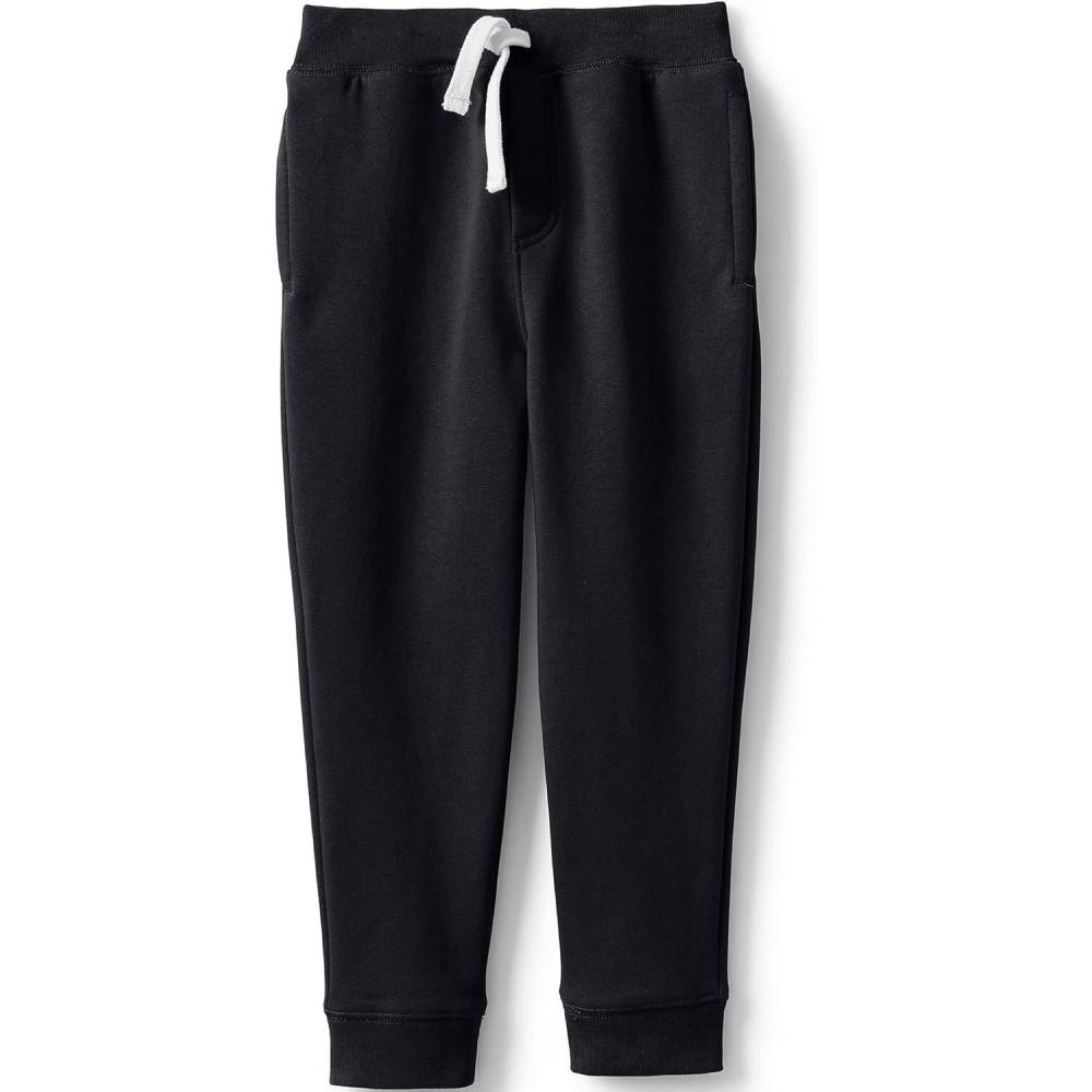 imageLands End School Uniform Kids Jogger SweatpantsBlack