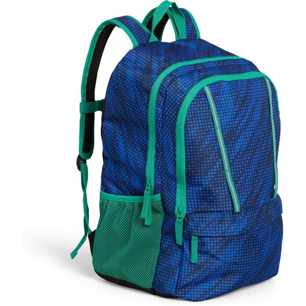 imageLands End Unisex Kids Large ClassMate Lightweight Durable Elementary School Backpack Dusty OliveNicci