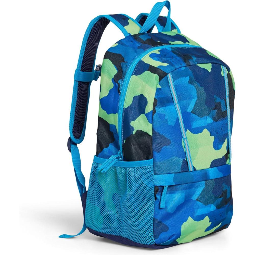 imageLands End Unisex Kids Medium ClassMate Lightweight Durable Elementary School Backpack Pro Star NavyNicci