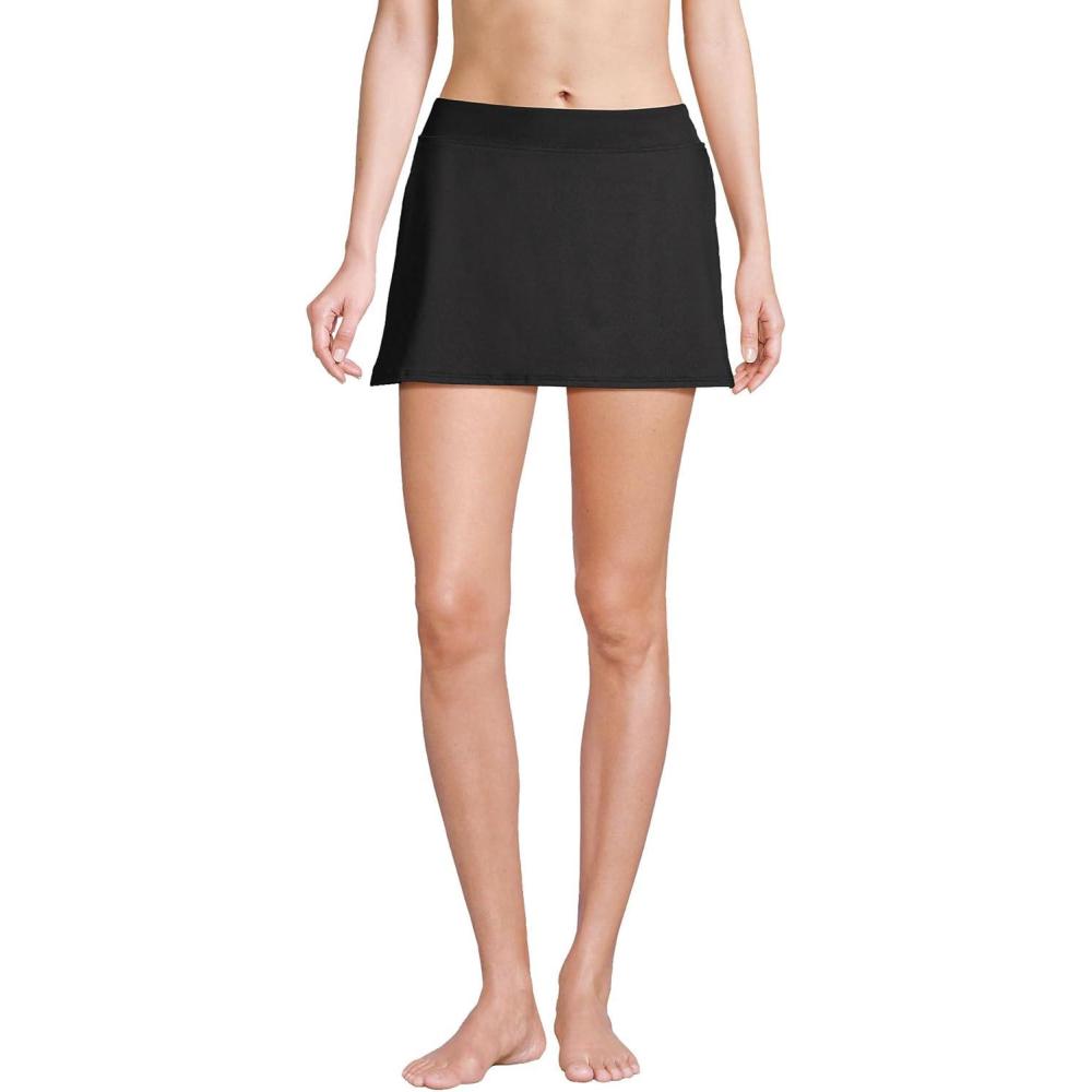 imageLands End Womens Swim Skirt Swim BottomsBlack