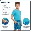Lands’ End Boys’ Active Adventure UPF 50 Short Sleeve T-Shirt & Short Set (S-XL)(Cobalt)