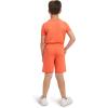 Lands’ End Boys’ Active Adventure UPF 50 Short Sleeve T-Shirt & Short Set (S-XL)(Peach)