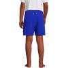 Lands’ End Boys Active Stretch Quick Dry UPF 50 Swim Trunk(Electric Blue)